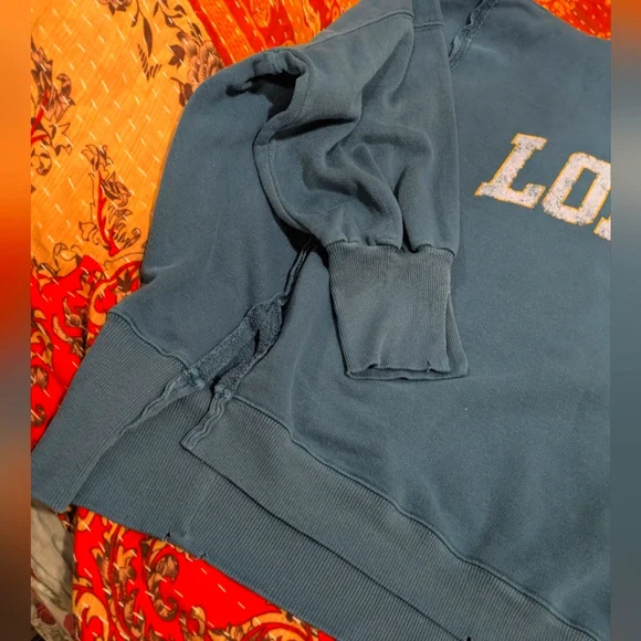 NWT Free People We The Free Graphic Camden in Navy Combo London, XL - Picture 6 of 8